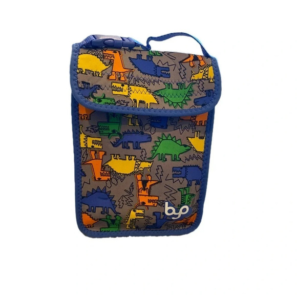 Soft Shelled Colorful Dinosaur Lunch Bag​ - Picture 5 of 12